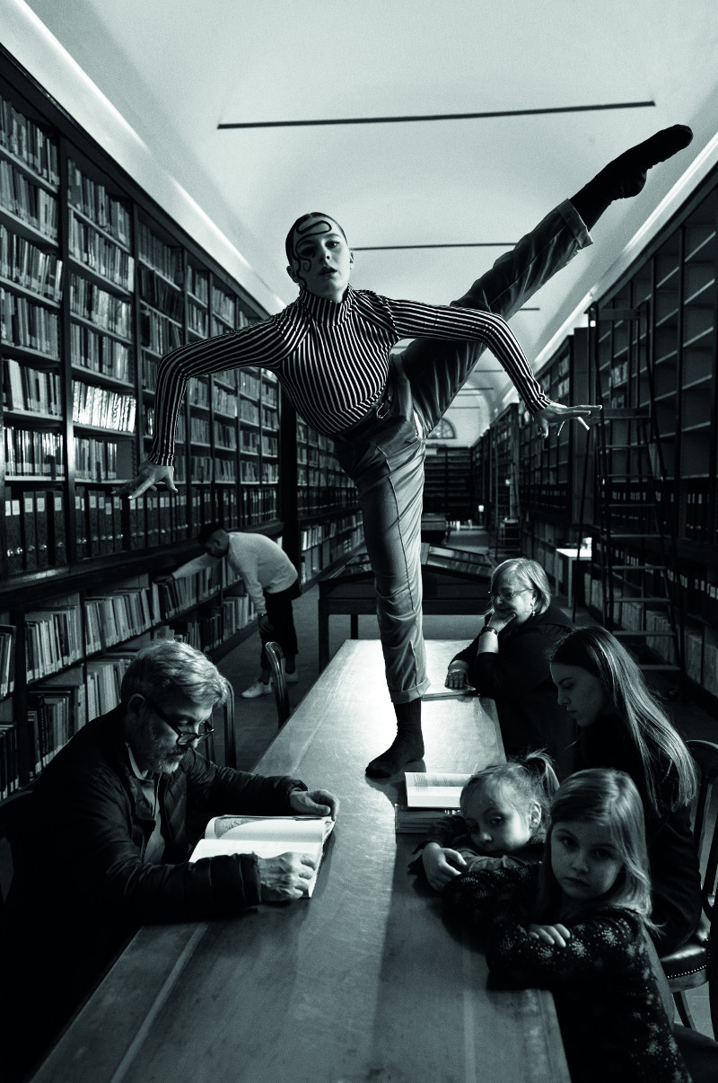 01-00640 Biblioteca Panizzi, Sala del Planisfero, Reggio Emilia © Toni Thorimbert, 2018