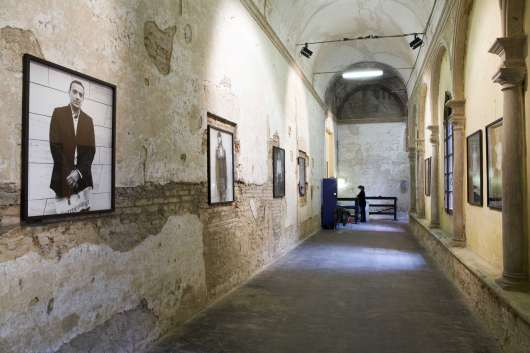 Allestimento presso i Chiostri di San Pietro