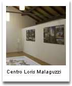 Allestimento presso il Centro Loris Malaguzzi