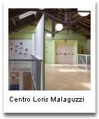 Allestimento presso il Centro Loris Malaguzzi