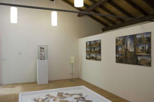 Allestimento presso il Centro Loris Malaguzzi