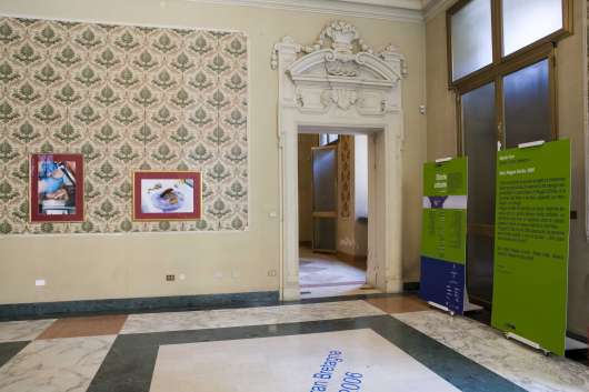 Allestimento presso Palazzo Bussetti