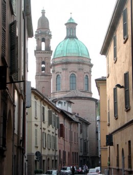 Chiesa di San Giorgio, abside, cupola e campanile