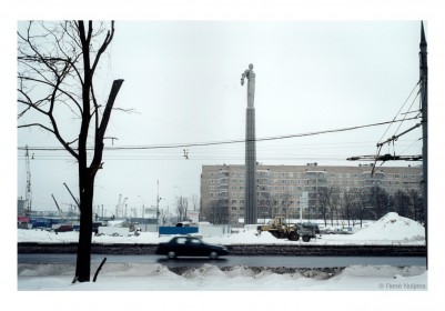 The Yuri Gagarin monument in Moscow - © Rene Nuijens - MRES