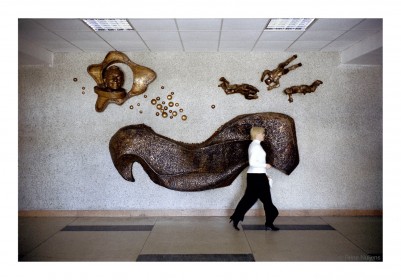 Yuri Gagarin Space art in StarCity - © Rene Nuijens - MRES