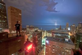 Chicago, Illinois, U.S - Place Hacking at the Ritz-Carlton Residences, May 2, 2013. (© Bradley Garrett/eyevine/zReportage.com via ZUMA Press)