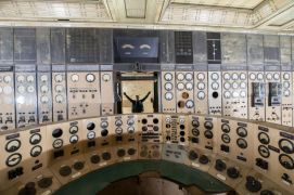 London, England, United Kingdom - Place Hacking at the Control Room A, Battersea Power Station, South London, May 2, 2013. (© Bradley Garrett/eyevine/zReportage.com via ZUMA Press)
