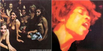 <b>Jimi Hendrix - Electric Ladyland (1968)</b><br />
La copertina che suscitò la reazione di diversi negozi di dischi che la definirono “pornografica” è quella dell’uscita britannica dell’album in cui diciannove donne nude, fotografate da David Montgomery, posano su uno sfondo nero. Per le ristampe successive venne quindi utilizzata la versione americana, quella con l’immagine sfocata di Hendrix. Il chitarrista - che prese le distanze dalla cover dell’edizione britannica - in realtà avrebbe voluto una copertina ancora diversa.