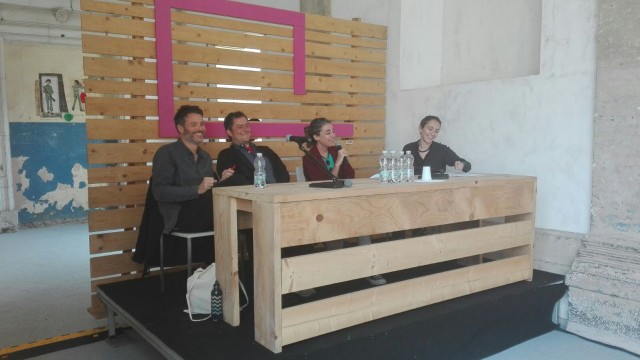 incontro con Humboldt Books: Antonio Rovaldi, Stefano Graziani, Giovanna Silva e Chiara Capodici