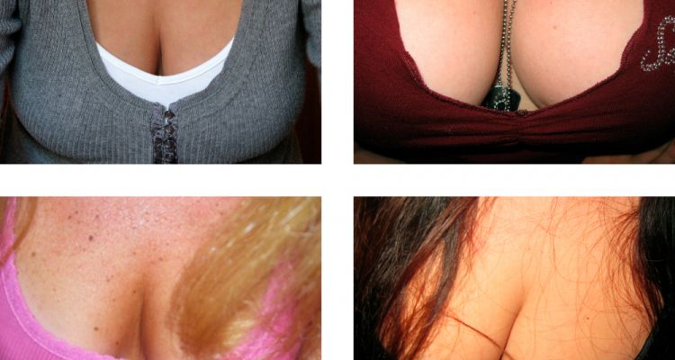 Joachim Schmid,Other People's Photographs – Cleavage, Berlin 2010. 18x18 cm, print-on-demand book, courtesy P420, Bologna