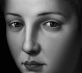 Simone Schiesari, Ritratti di giovani uomini e giovani donne #17, 2009, 40x50 cm. Courtesy of the author