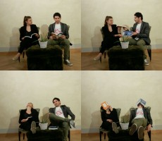 Giulia e Luca in un wallpaper di Kurt Caviezel