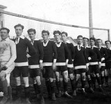 Una formazione della Reggiana nel campionato 1919-20