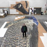 Joan Fontcuberta nello stabilimento Marazzi